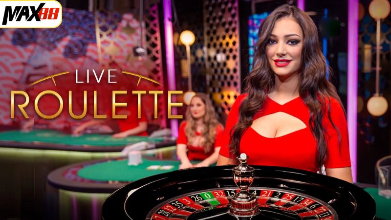 Tham gia Live Roulette trên Evolution Max88