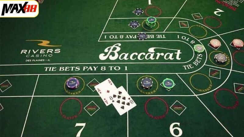 Tham gia những ván bài thú vị cùng Baccarat Max88